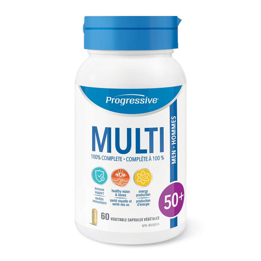 Progressive Multi For Men 50+ 60 Capsules
