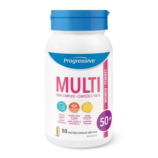 Progressive Multi For Women 50+ 60 Capsules