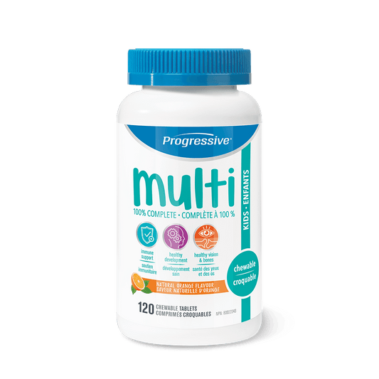 Progressive Multi Kids Orange Chewable 120 Tablets