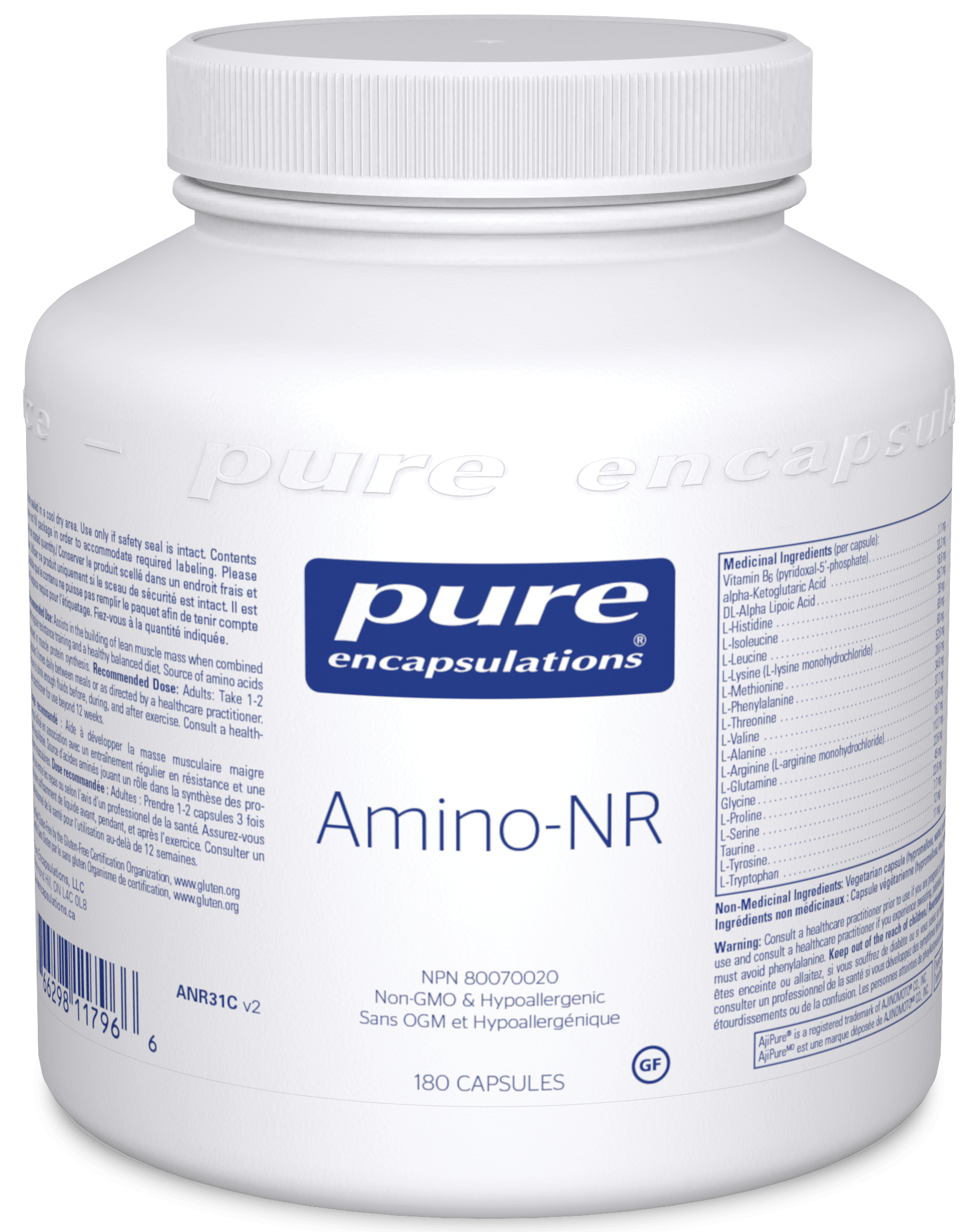 Pure Encapsulations Amino-NR 180 Capsules 