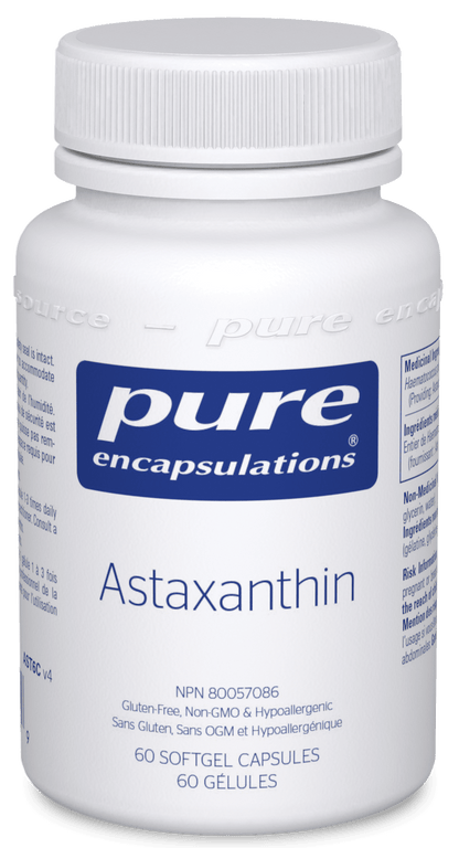 Pure Encapsulations Astaxanthin 60 Capsules 