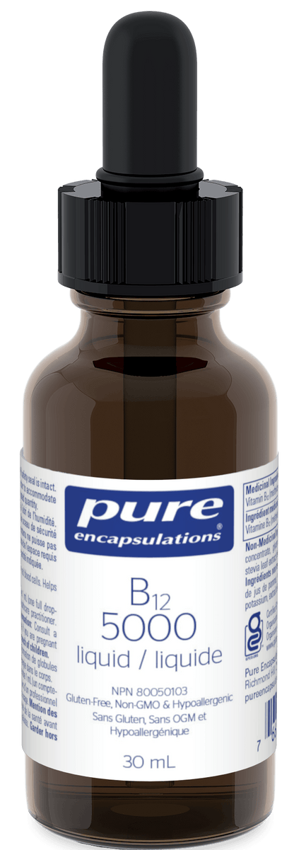 Pure Encapsulations B12 5000 liquid 30mL 