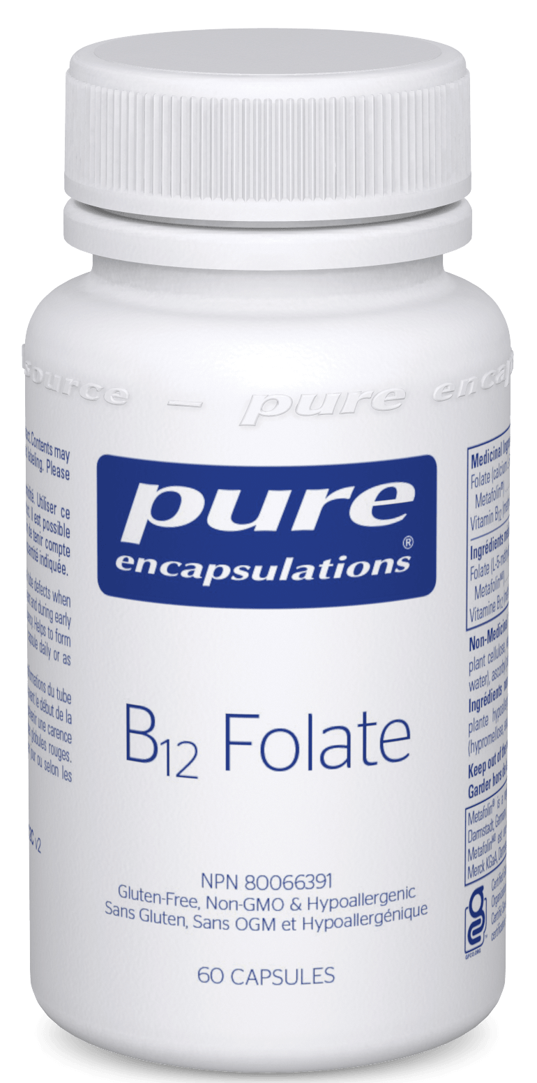 Pure Encapsulations B12 Folate 60 Capsules 