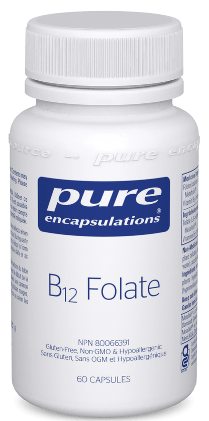 Pure Encapsulations B12 Folate 60 Capsules 