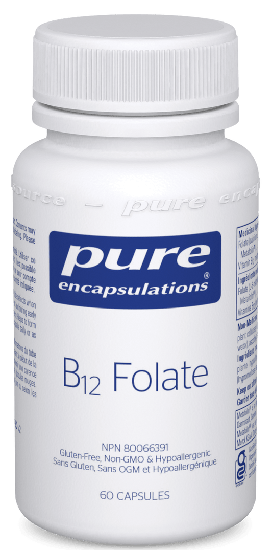 Pure Encapsulations B12 Folate 60 Capsules 