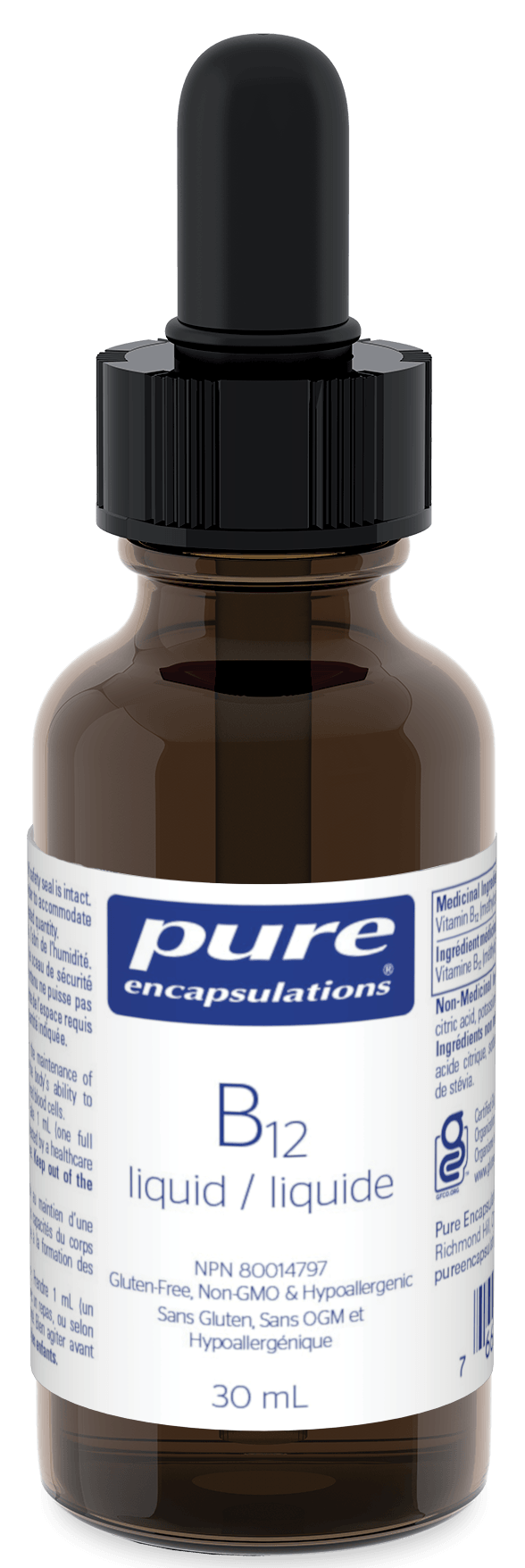 Pure Encapsulations B12 liquid 30mL 