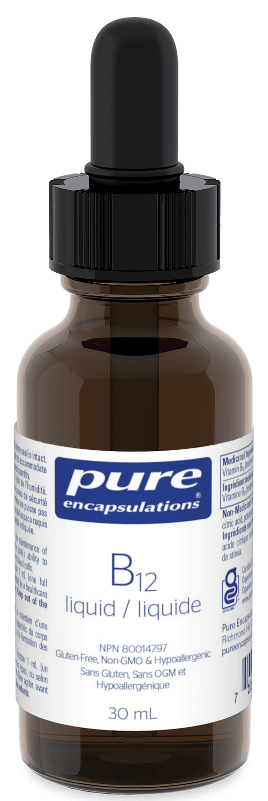 Pure Encapsulations B12 liquid 30mL 