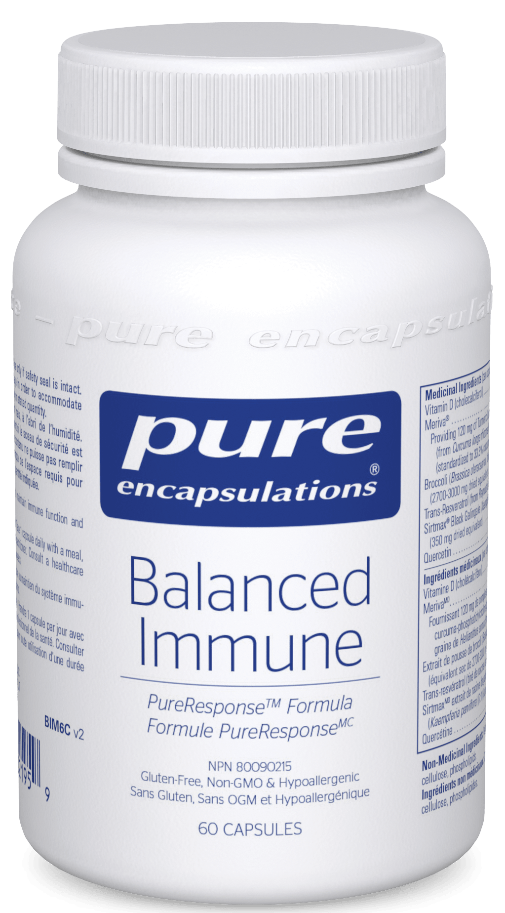Pure Encapsulations Balanced Immune 60 Capsules 