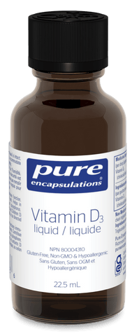 Pure Encapsulations Vitamin D3 liquid 22.5mL