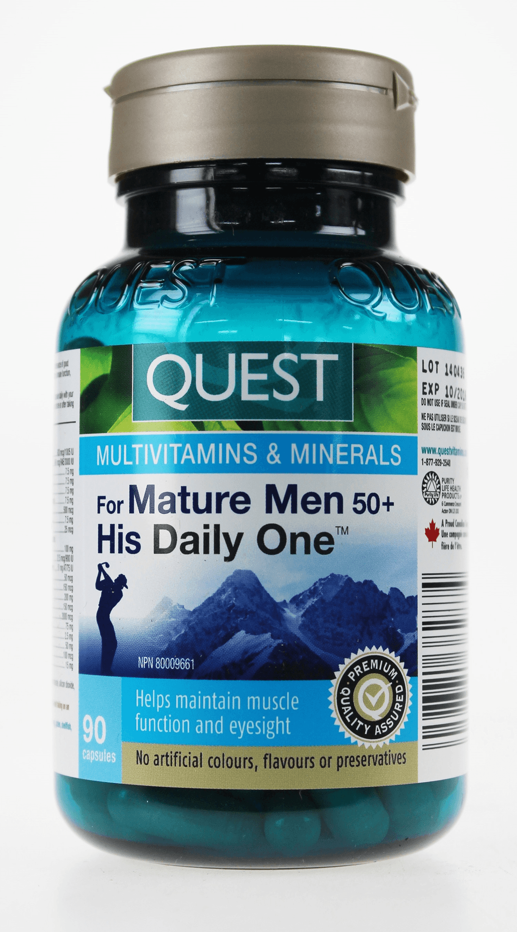 Quest For Mature Men 50+ His Daily One 90 Capsules