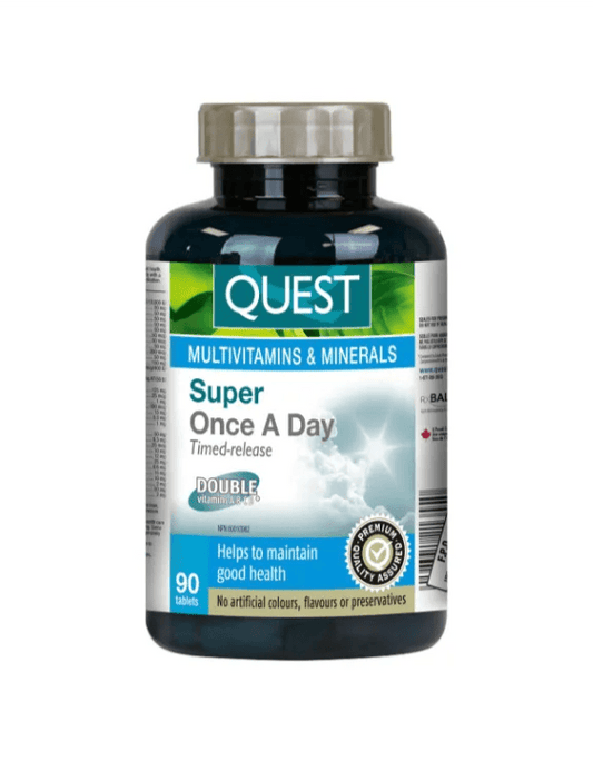 Quest Super Once A Day Multi - Time Release 90 Tablets