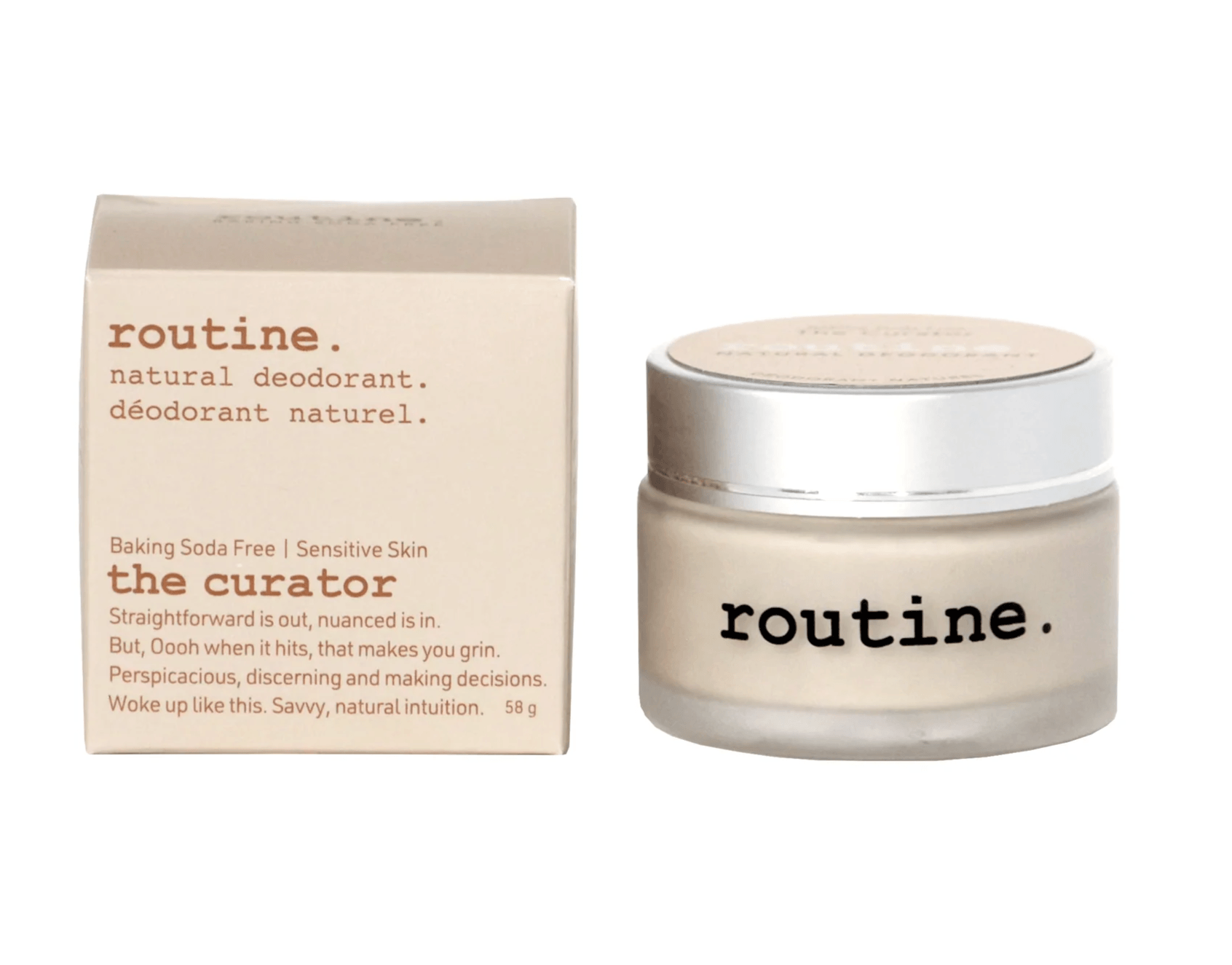 Routine The Curator Deodorant Jar 58g