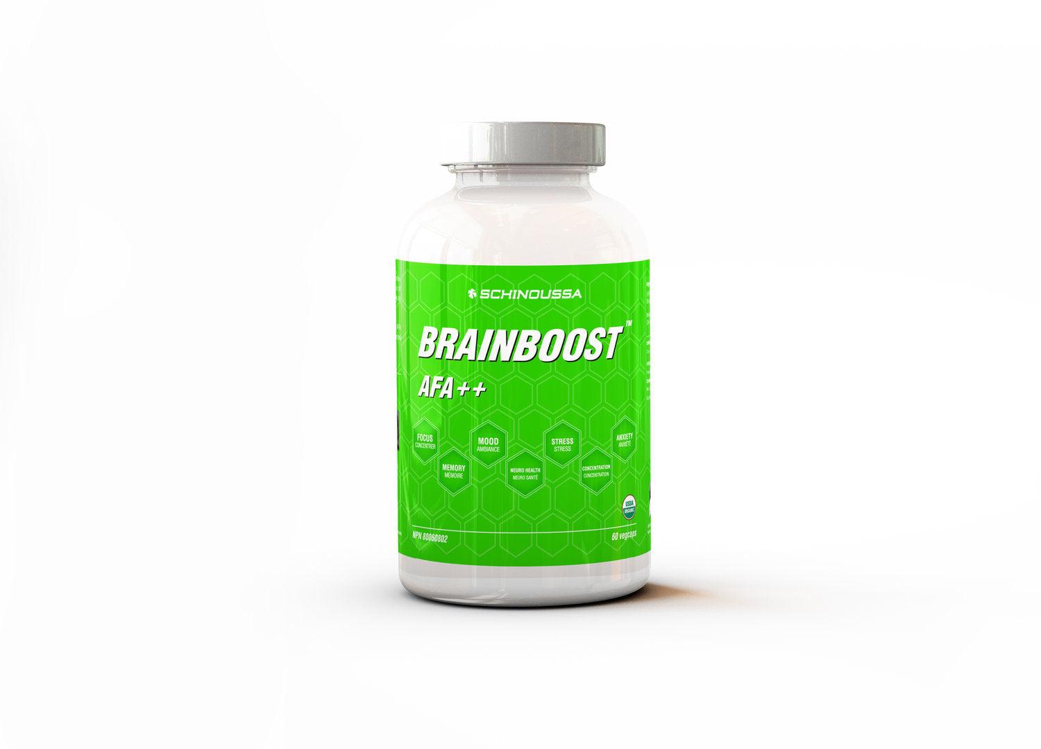 Schinoussa Brain Boost 60 Veg Capsules - Wellness Supplement