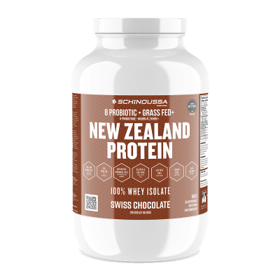 Schinoussa New Zealand Probiotic Whey Isolate Chocolate 910g - Wellness Supplement
