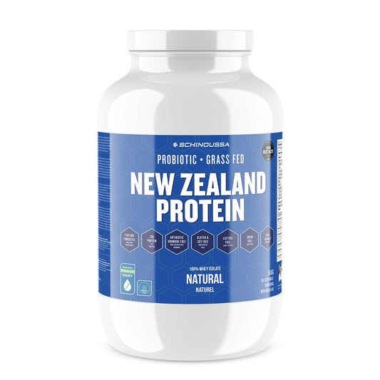 Schinoussa NZ Probiotic Whey Iso Natural 910g - Wellness Supplement