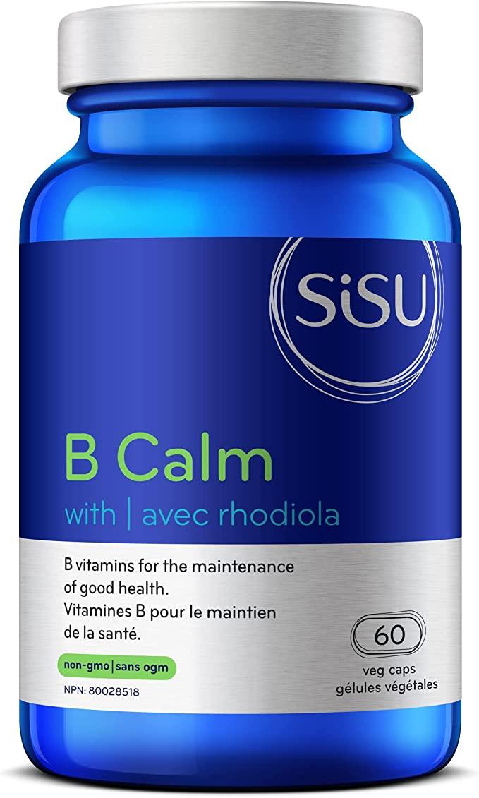 Sisu B Calm with Rhodiola 250mg 60 Veg Capsules  