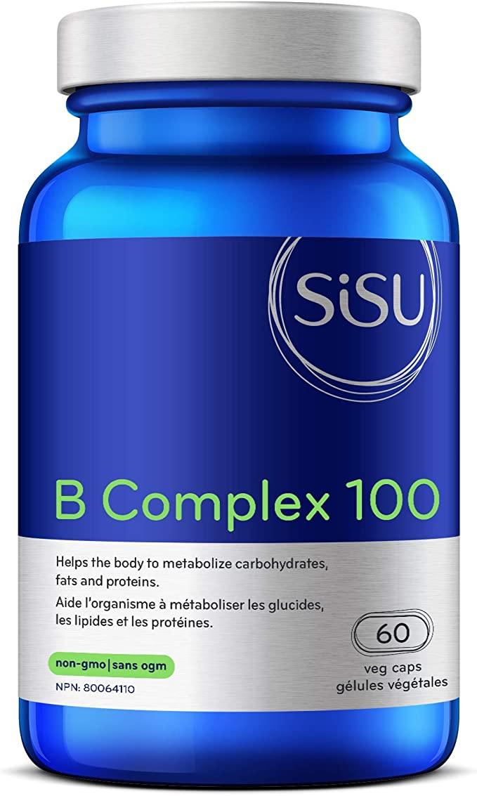 Sisu B Complex 100 60 Veg Capsules  