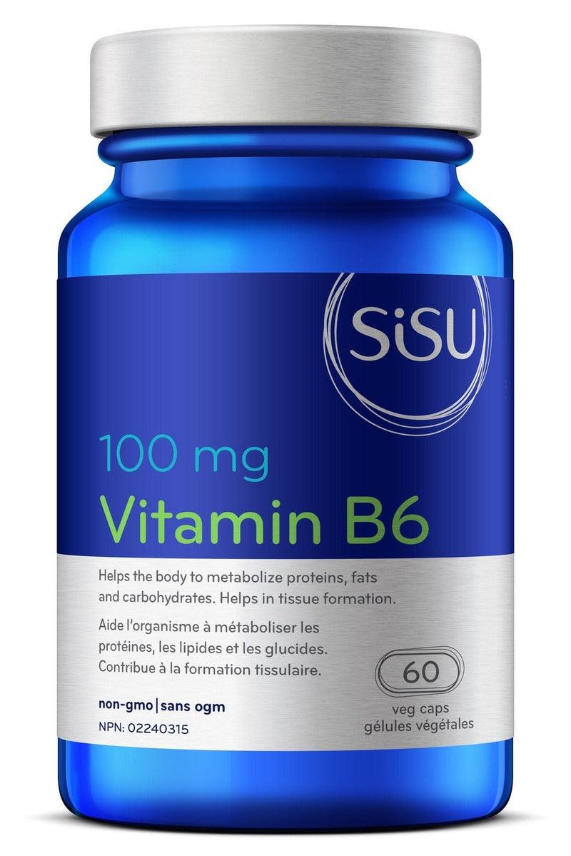 Sisu B6 100mg 60 Veg Capsules  