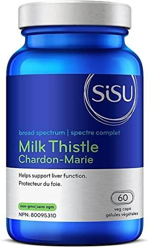 Sisu Broad Spectrum Milk Thistle 60 Veg Capsules  