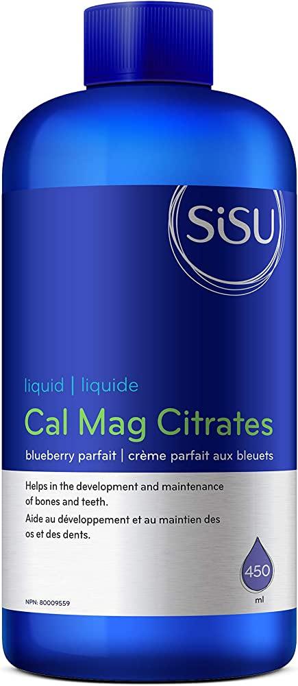 Sisu Cal Mag Citrates Liquid with D3 Blueberry Parfait 450mL  