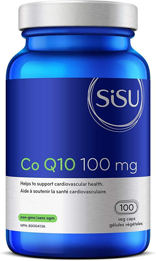 Sisu Co Q10 100mg 100 Veg Capsules  