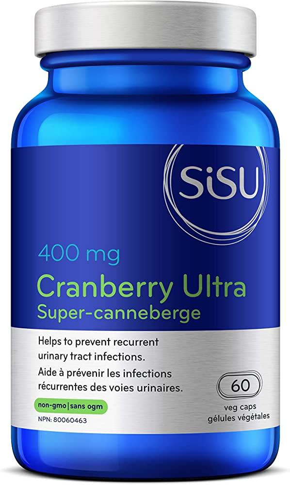 Sisu Cranberry Ultra 400mg 60 Veg Capsules  