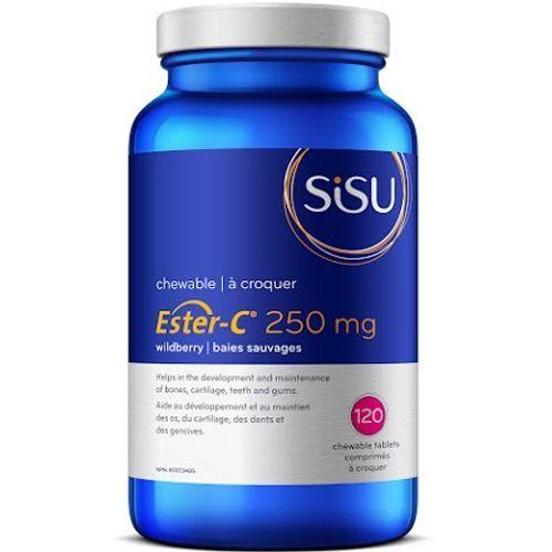 Sisu Ester-C 250mg Berry 120 Chewable Tablets  