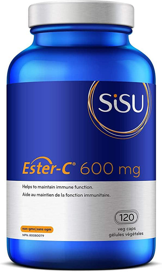 Sisu Ester-C 600mg 120 Veg Capsules  