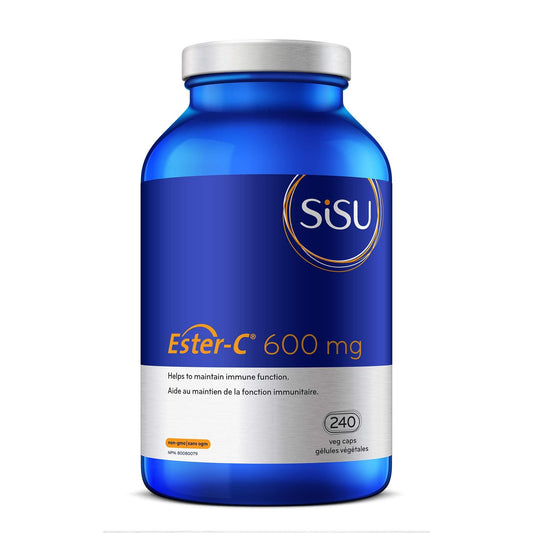 Sisu Ester-C 600mg 240 Veg Capsules  