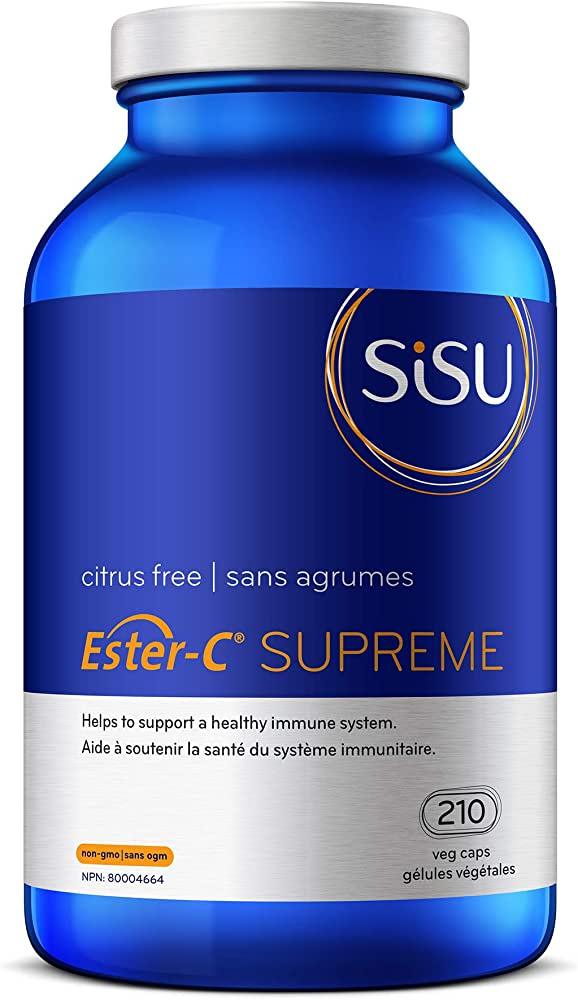 Sisu Ester-C Supreme 210 Veg Capsules  