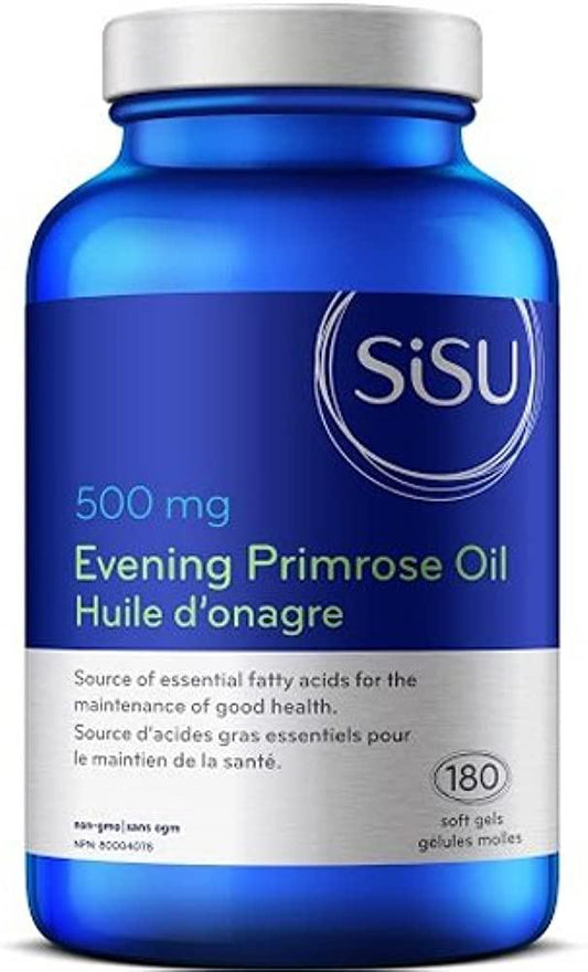Sisu Evening Primrose Oil 500mg 180 Softgels  