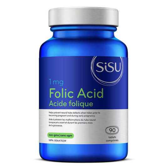Sisu Folic Acid 1mg 90 Tablets  