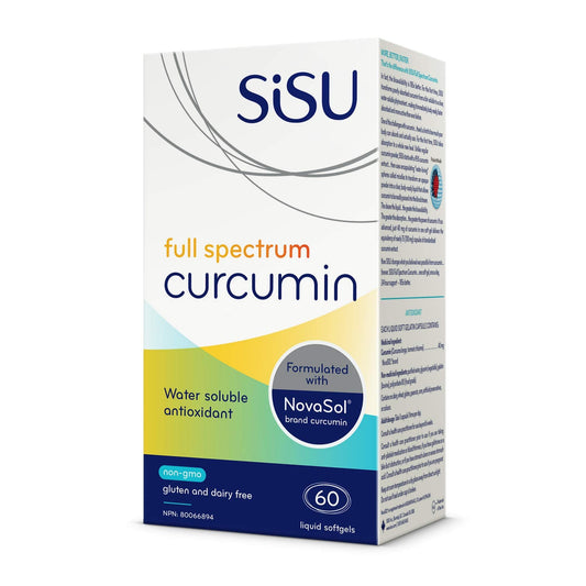 Sisu Full Spectrum Curcumin 60 Softgels  