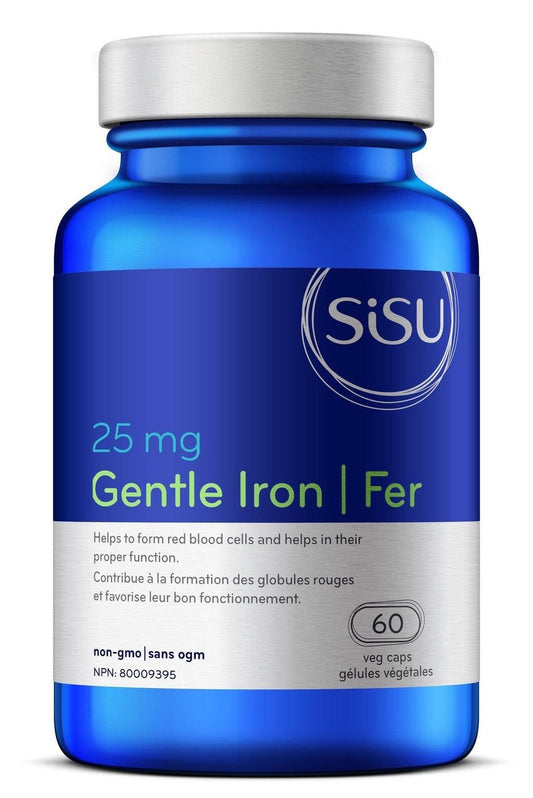 Sisu Gentle Iron 25mg 60 Veg Capsules  