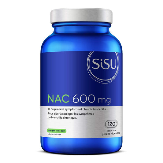 Sisu NAC 600mg 120 Veg Capsules  