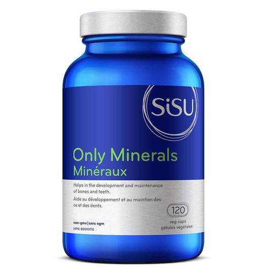 Sisu Only Minerals 120 Veg Capsules  