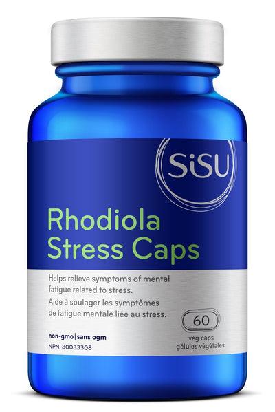 Sisu Rhodiola Stress 250mg 60 Veg Capsules  