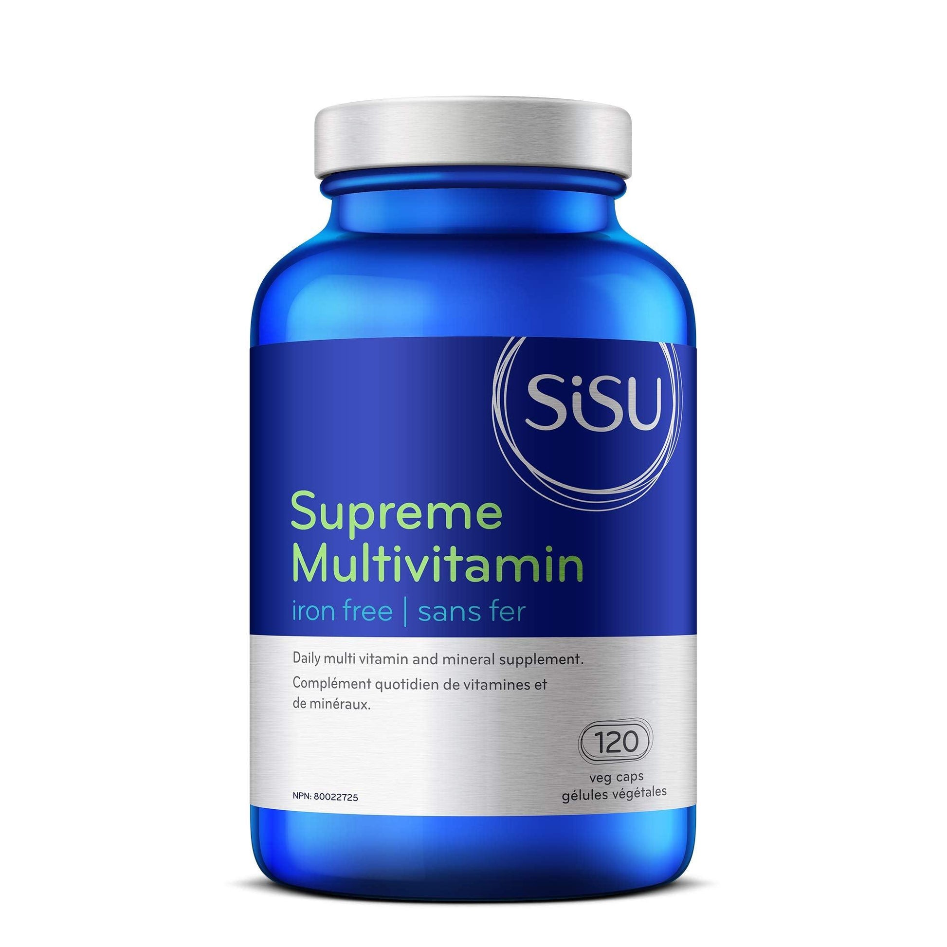 Sisu Supreme Multivitamin 120 Veg Capsules  