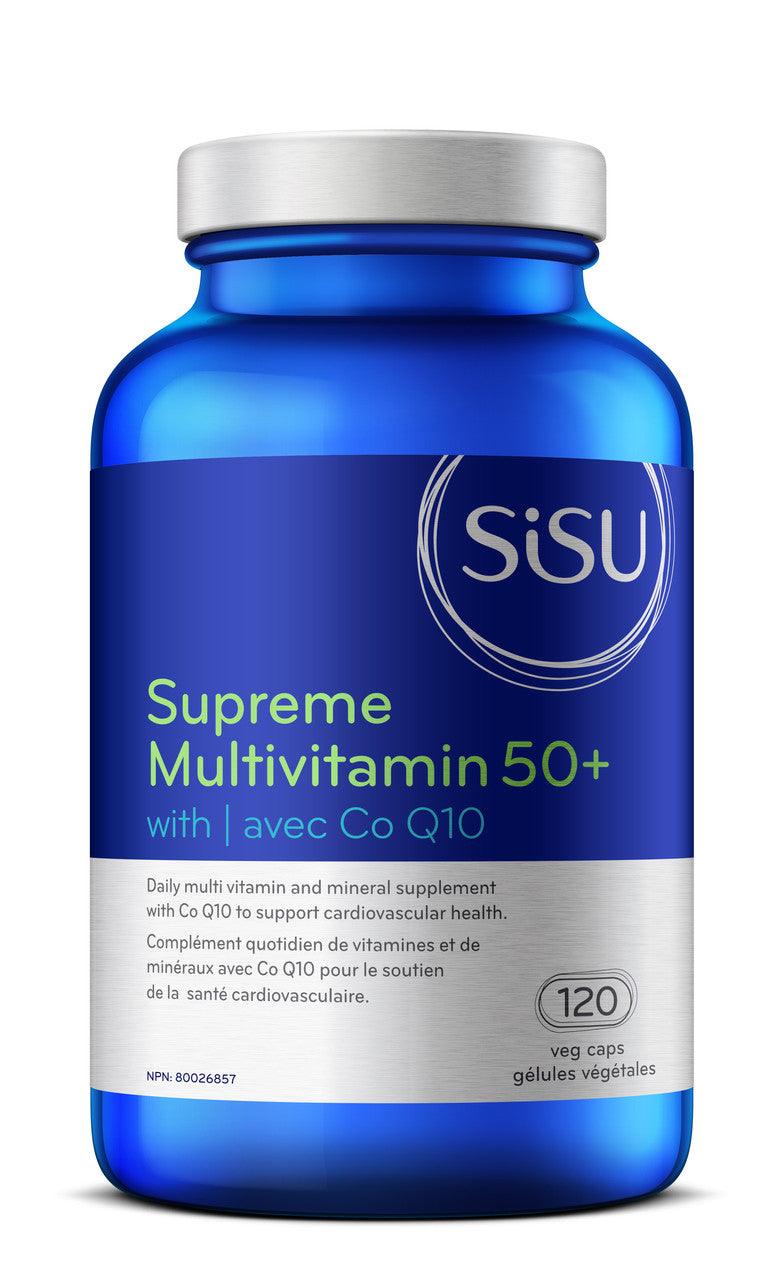 Sisu Supreme Multivitamin 50+ 120 Veg Capsules  