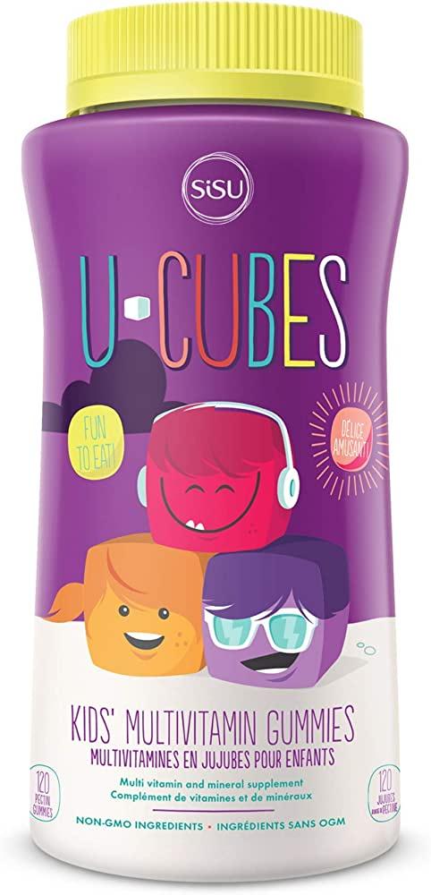 Sisu U-Cubes Multivitamin 120 Gummies  