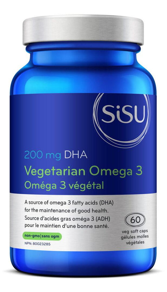 Sisu Vegetarian Omega 3 60 Veg Softgels  