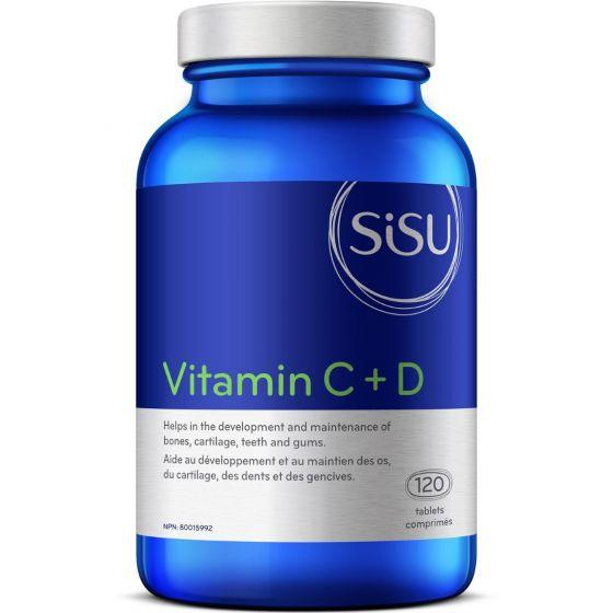 Sisu Vitamin C Plus D 120 Tablets  