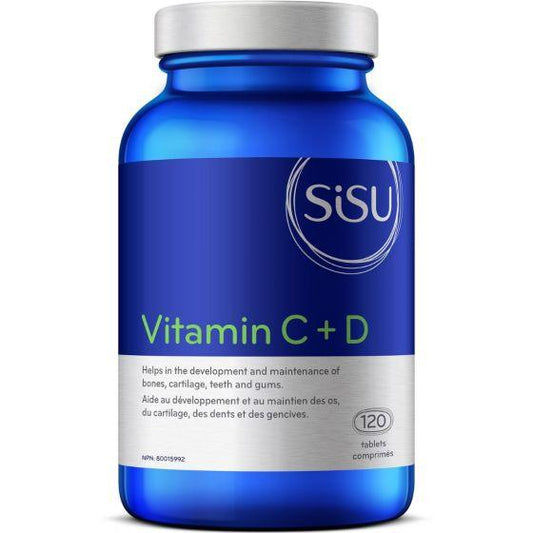 Sisu Vitamin C Plus D 120 Tablets  