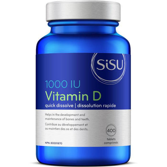 Sisu Vitamin D3 1000IU 400 Tablets  