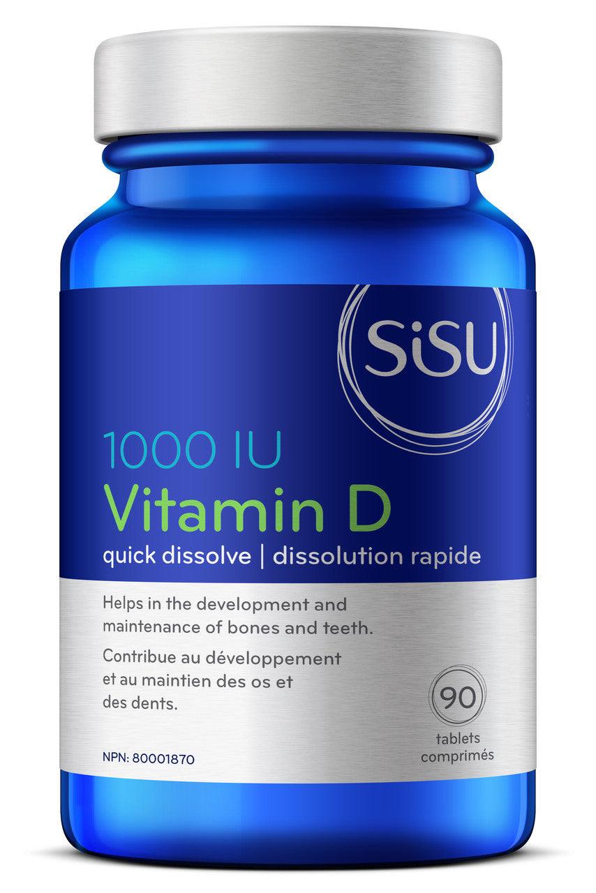 Sisu Vitamin D3 1000IU 90 Tablets  