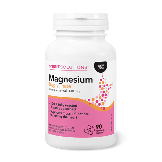 Smart Solutions Magnesium Bisglycinate 90 Veg Capsules