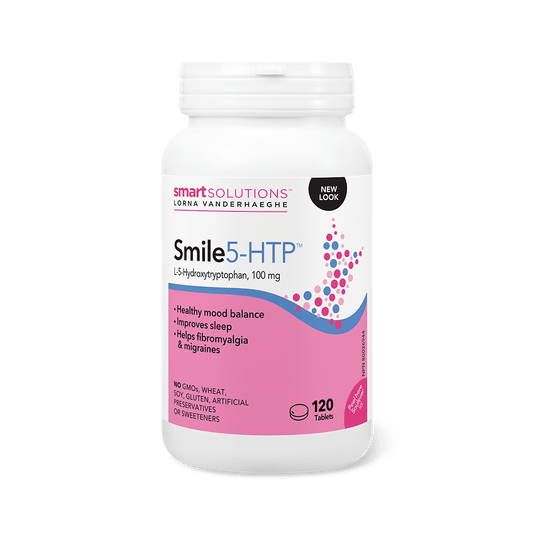 Smart Solutions Smile 5-HTP 120 Veg Capsules