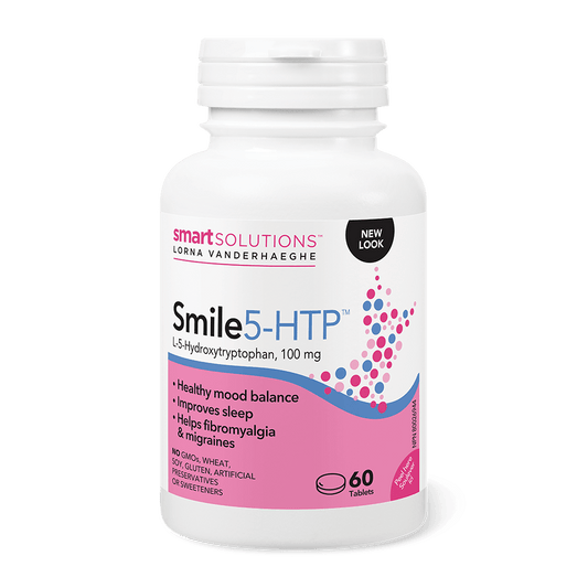 Smart Solutions Smile 5-HTP 60 Veg Capsules