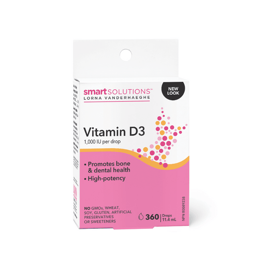 Smart Solutions Vitamin D3 Droplets 11.4mL