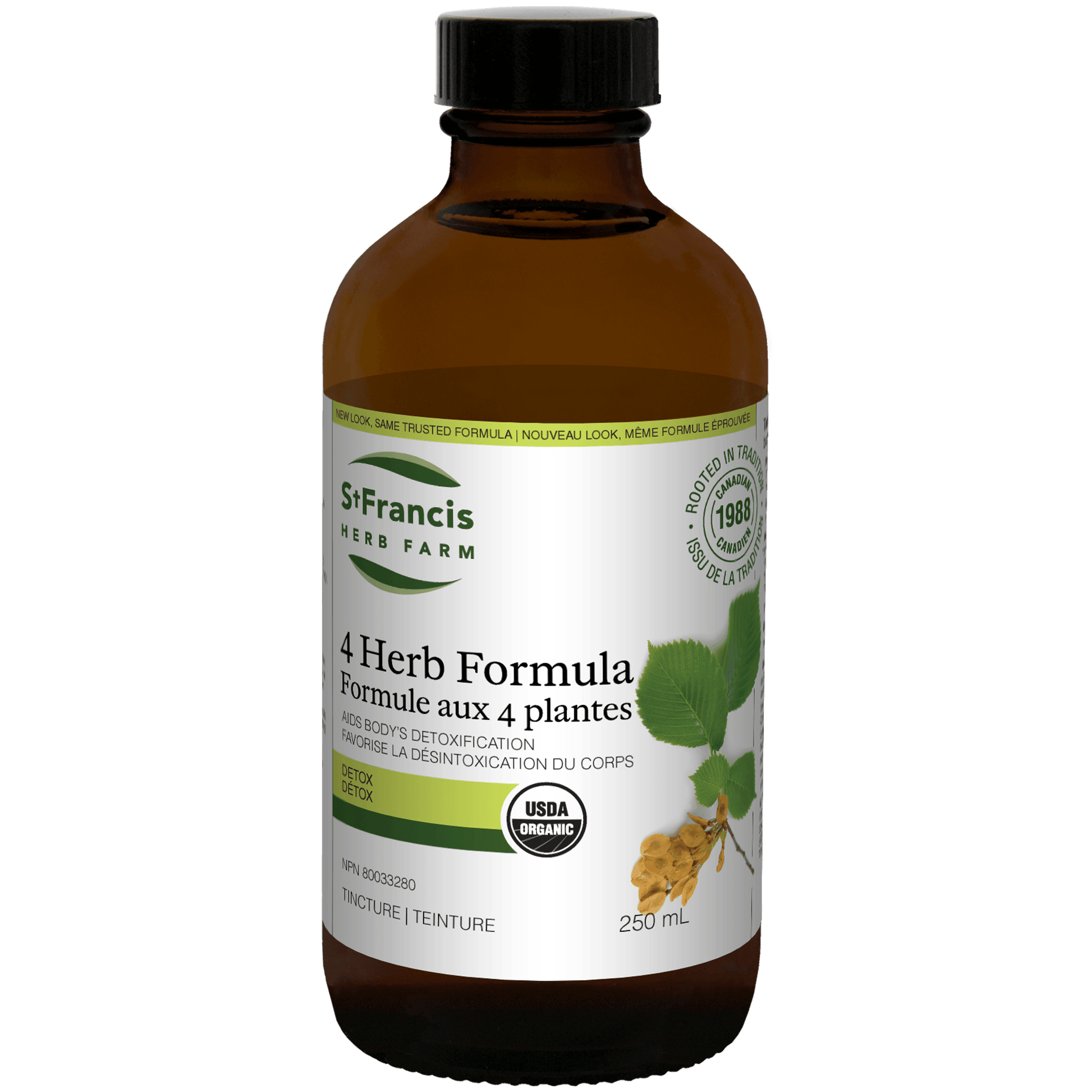 St. Francis 4 Herb Formula 250mL - 